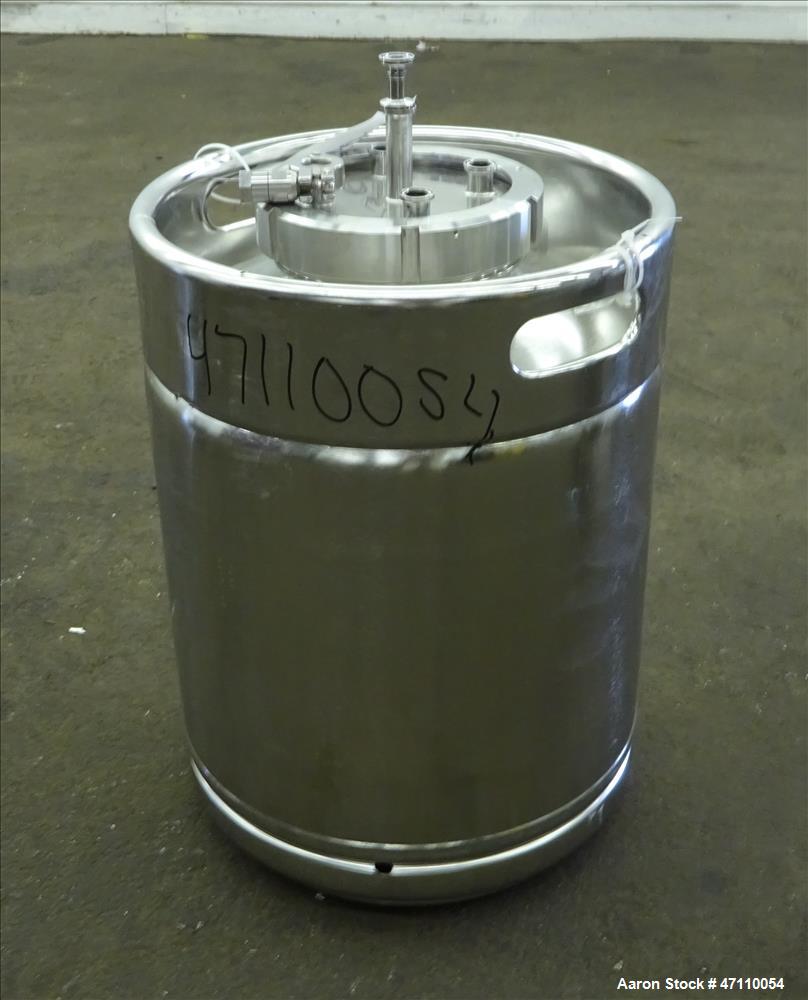 Used- Bolz Rutten Sterile Storage Systems Pressure Tank, 13.2 Gallon