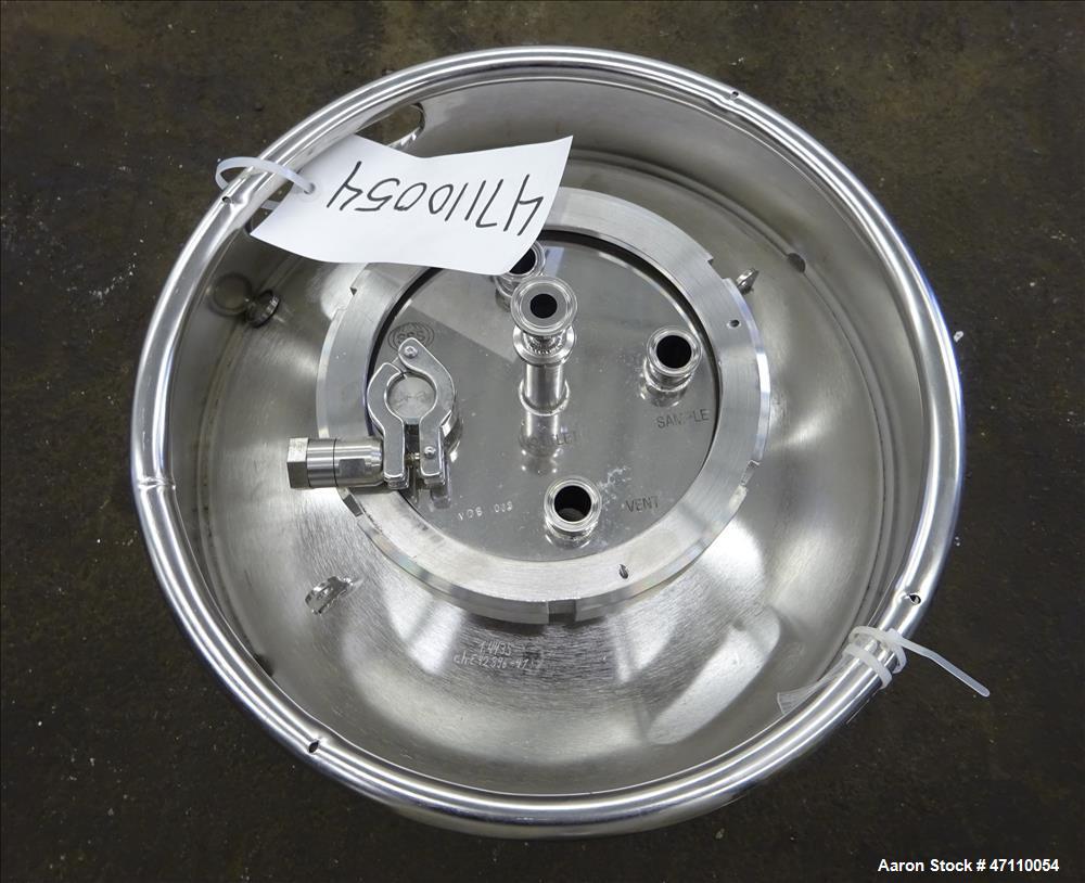 Used Bolz Rutten Sterile Storage Systems Pressure Tank, 13.2 Gallon