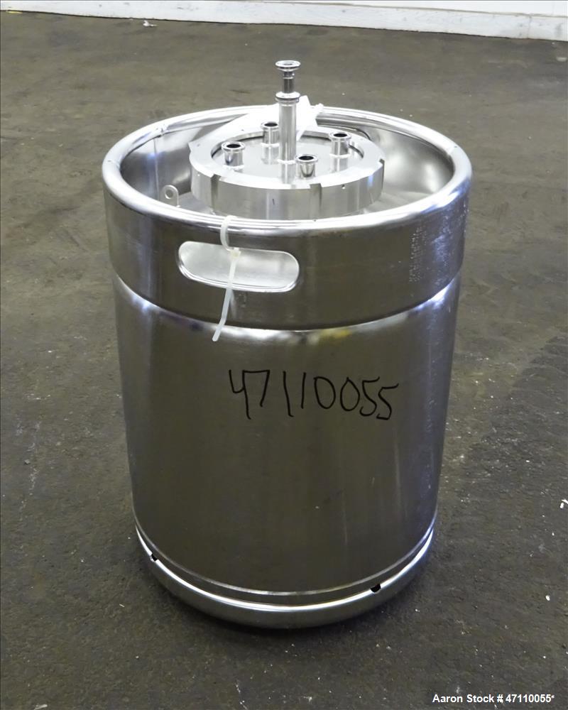 Used- Bolz Rutten Sterile Storage Systems Pressure Tank, 13.2 Gallon