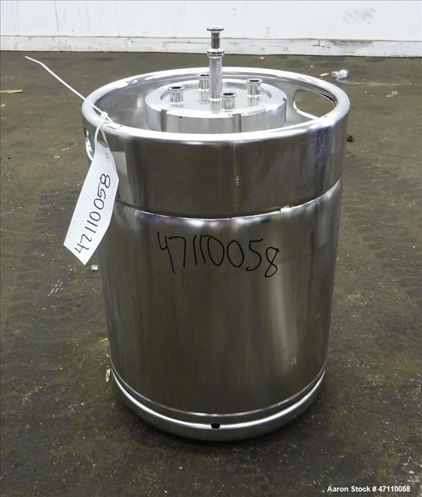 Used Bolz Rutten Sterile Storage Systems Pressure Tank, 13.2 Gallon