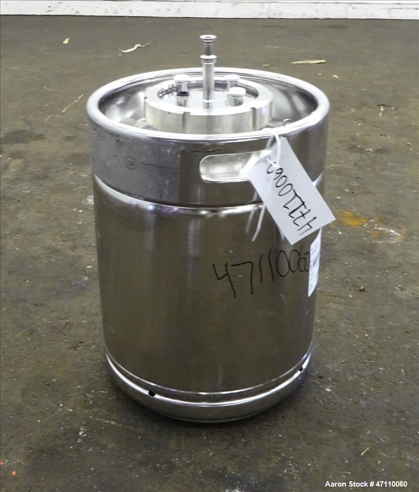 Used- Bolz Rutten Sterile Storage Systems Pressure Tank, 13.2 Gallon