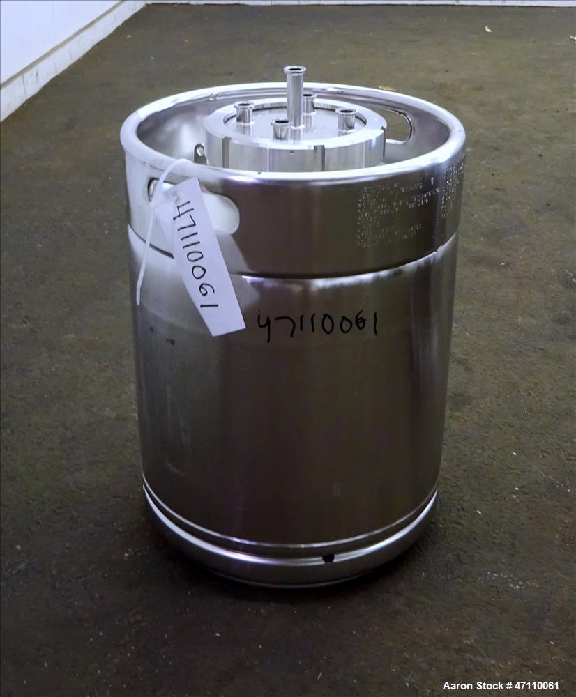 Used- Bolz Rutten Sterile Storage Systems Pressure Tank, 13.2 Gallon