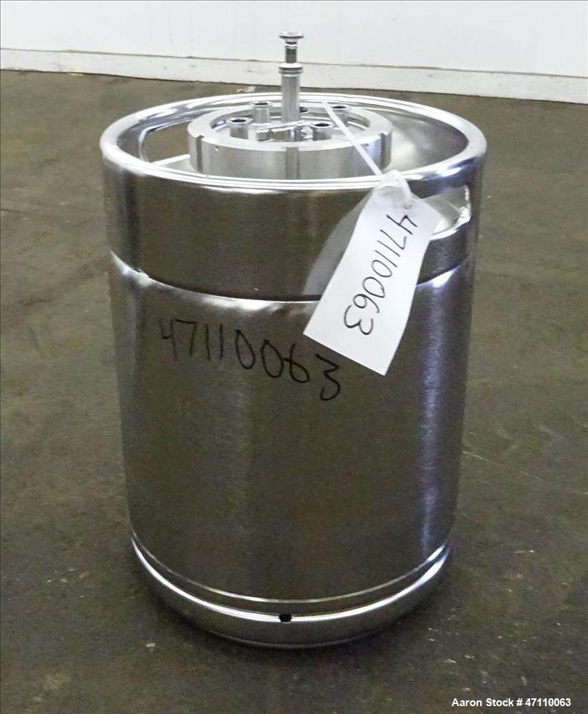 Used Bolz Rutten Sterile Storage Systems Pressure Tank, 13.2 Gallon