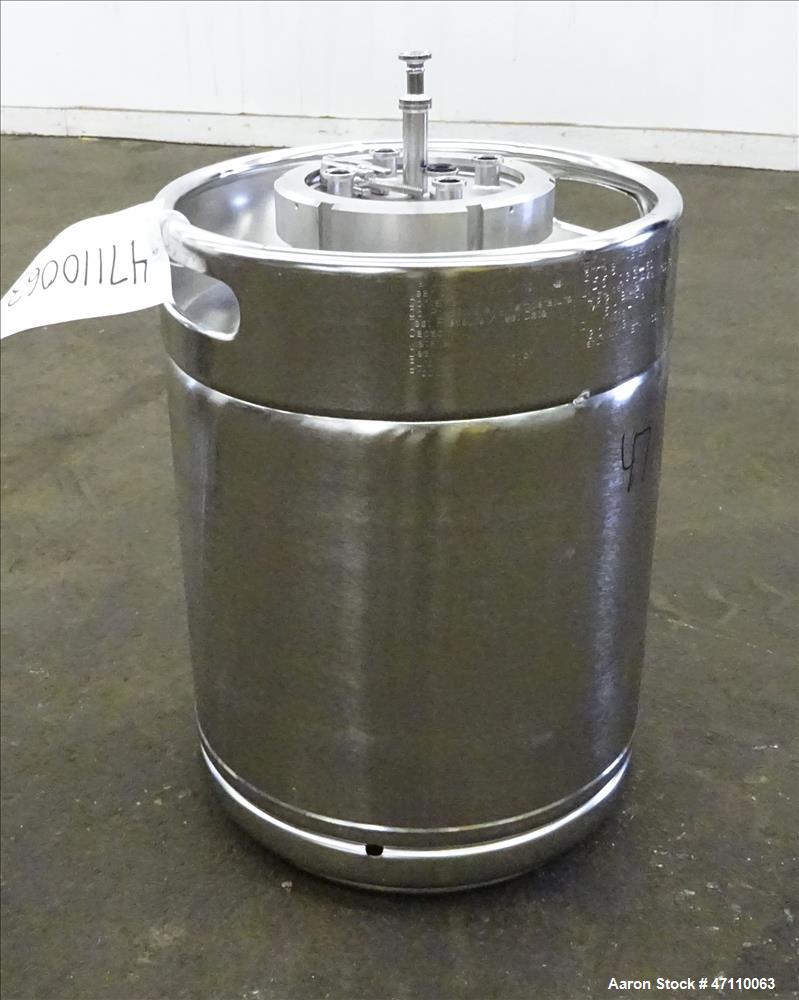 Used- Bolz Rutten Sterile Storage Systems Pressure Tank, 13.2 Gallon