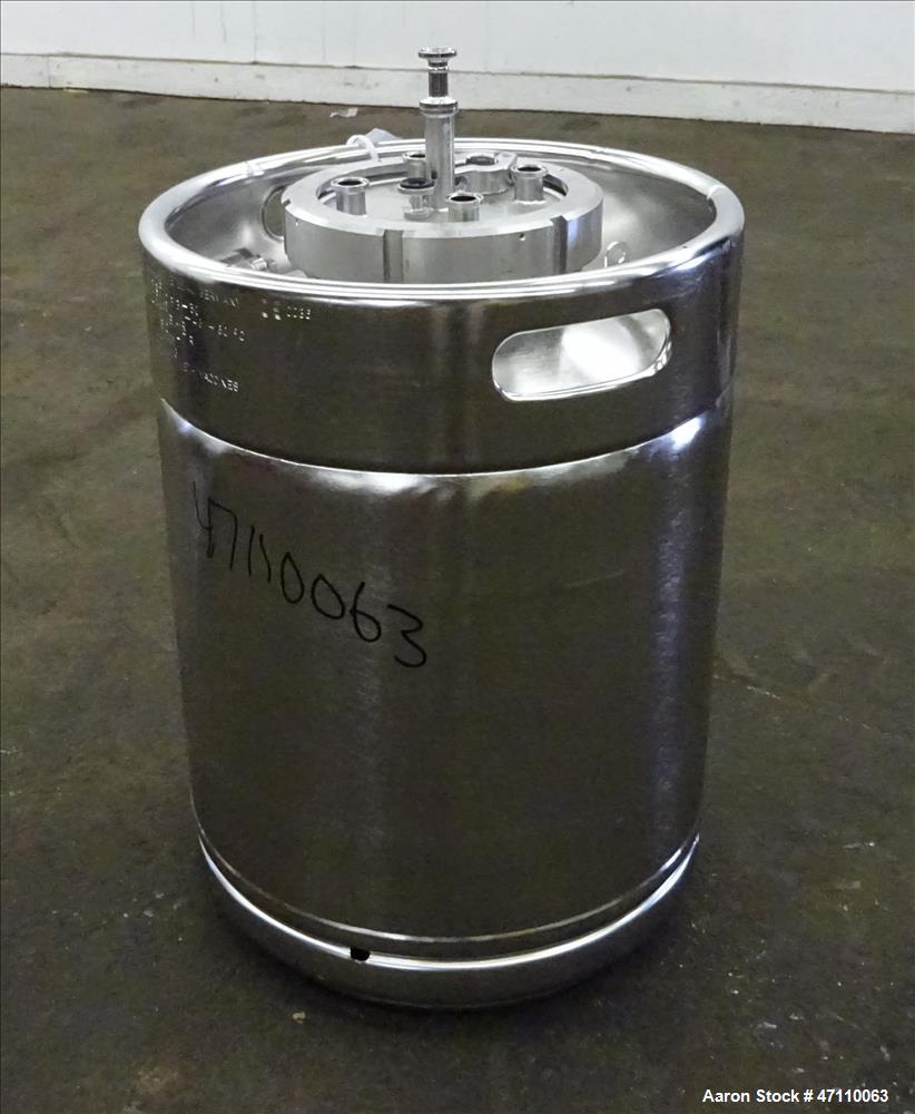 Used Bolz Rutten Sterile Storage Systems Pressure Tank, 13.2 Gallon