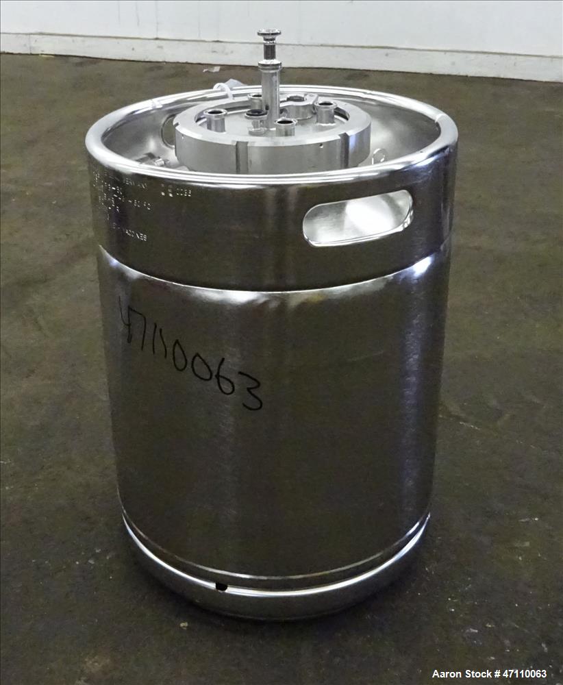 Used- Bolz Rutten Sterile Storage Systems Pressure Tank, 13.2 Gallon