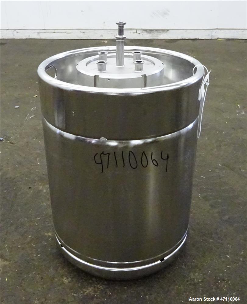 Used- Bolz Rutten Sterile Storage Systems Pressure Tank, 13.2 Gallon