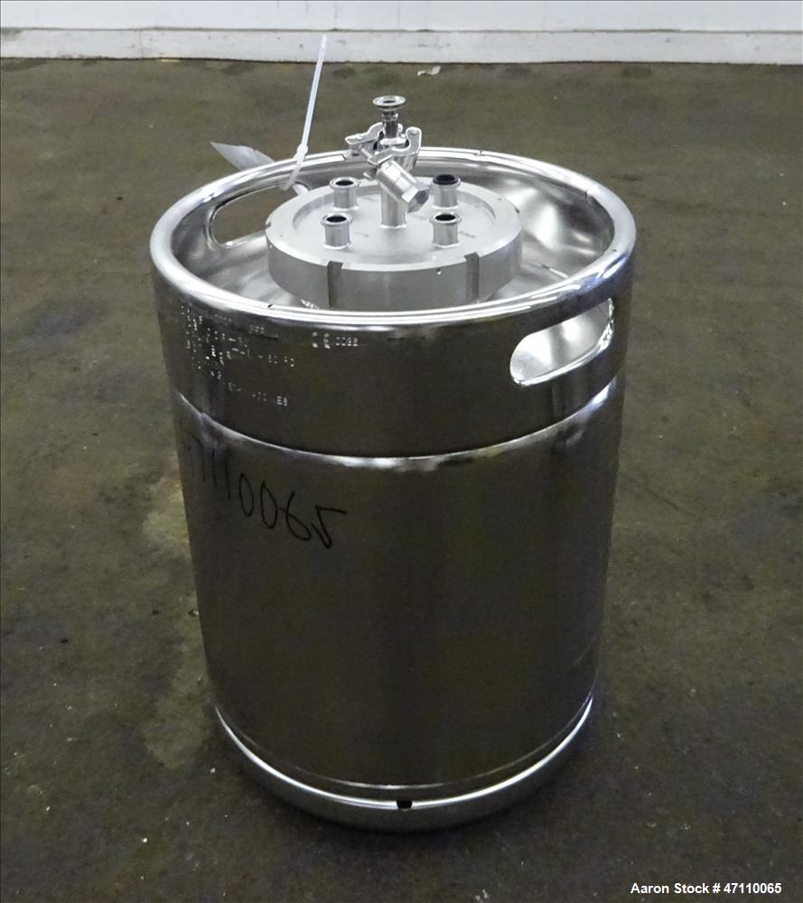 Used- Bolz Rutten Sterile Storage Systems Pressure Tank, 13.2 Gallon