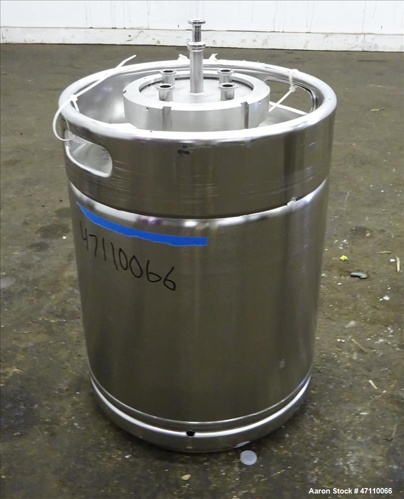 Used- Bolz Rutten Sterile Storage Systems Pressure Tank, 13.2 Gallon