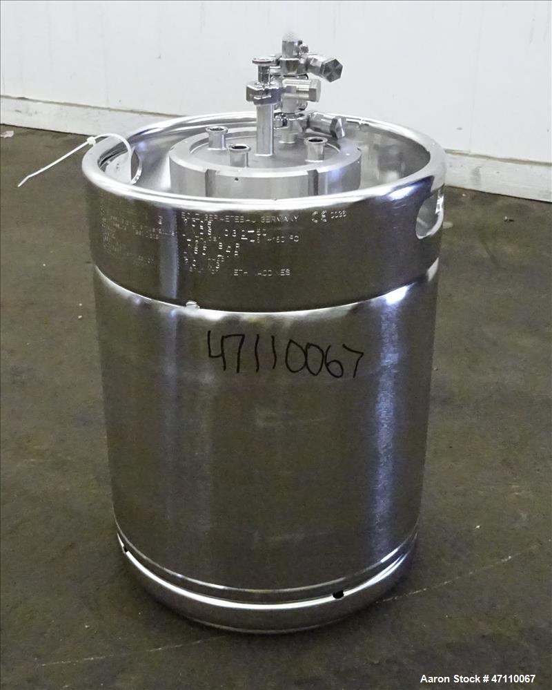 Used- Bolz Rutten Sterile Storage Systems Pressure Tank, 13.2 Gallon