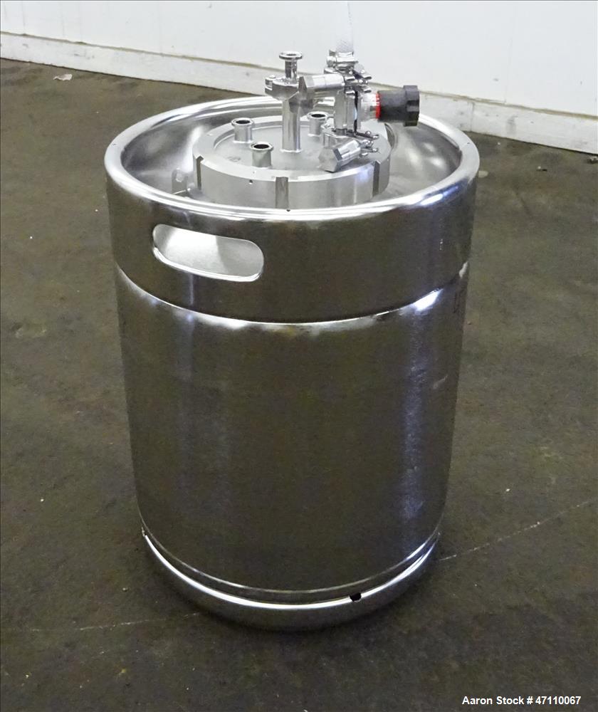 Used- Bolz Rutten Sterile Storage Systems Pressure Tank, 13.2 Gallon