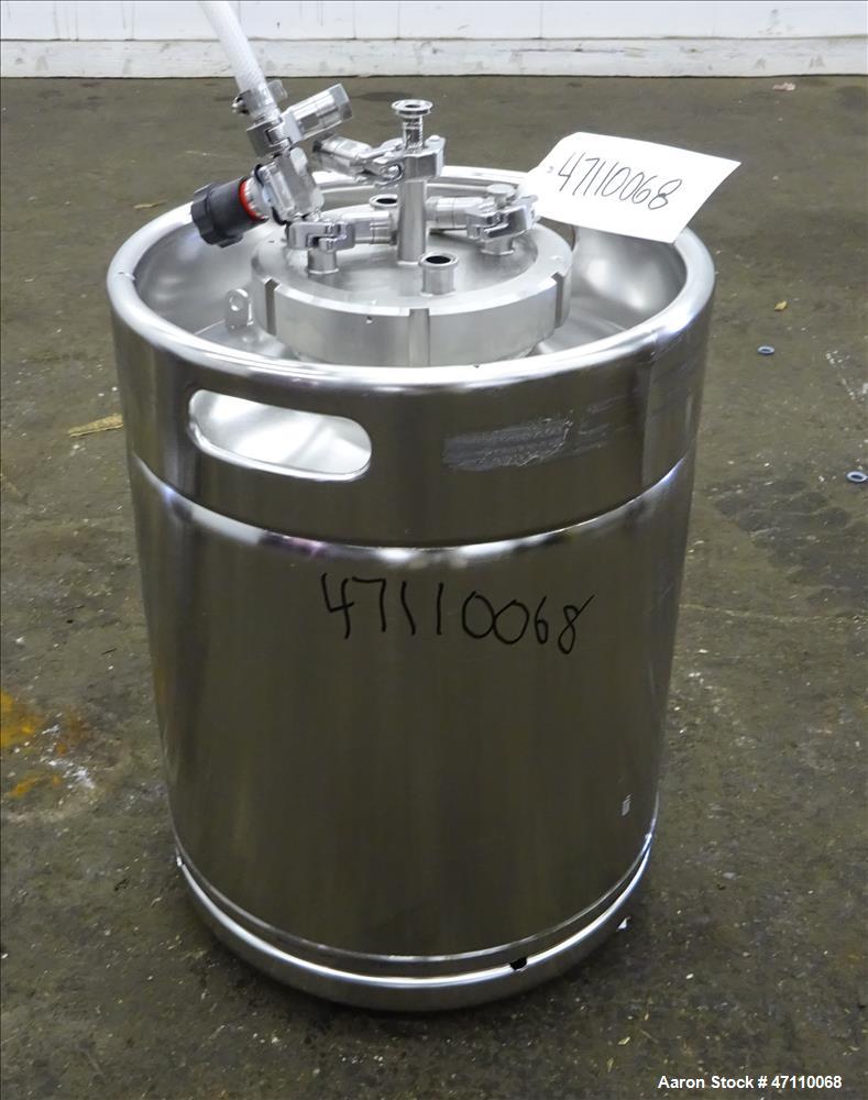 Used- Bolz Rutten Sterile Storage Systems Pressure Tank, 13.2 Gallon