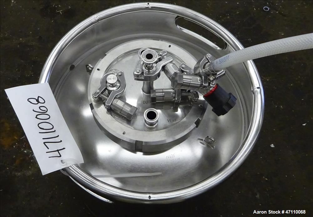 Used Bolz Rutten Sterile Storage Systems Pressure Tank, 13.2 Gallon