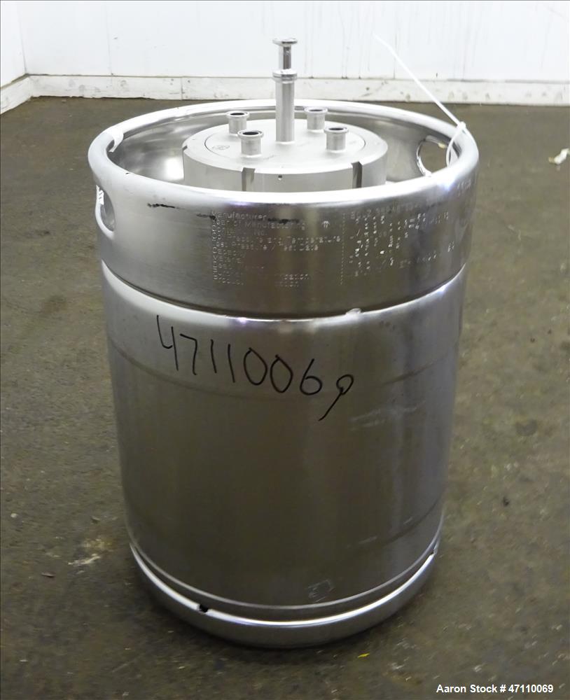 Used- Bolz Rutten Sterile Storage Systems Pressure Tank, 13.2 Gallon