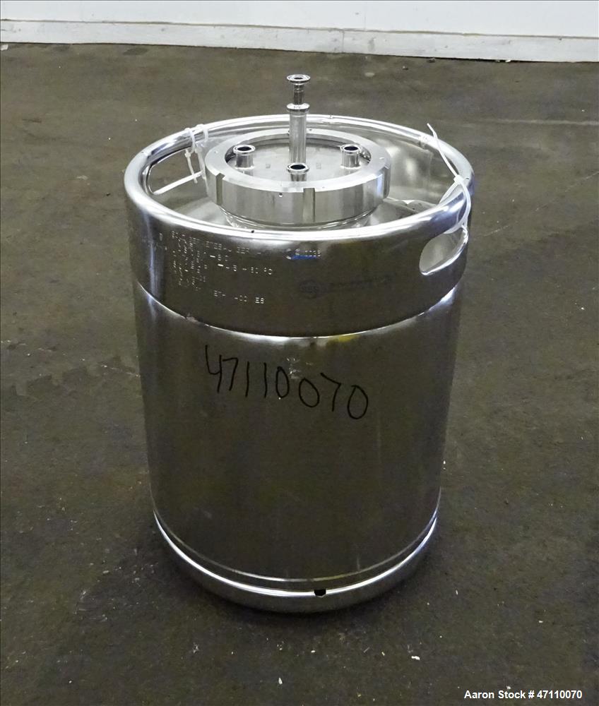 Used- Bolz Rutten Sterile Storage Systems Pressure Tank, 13.2 Gallon