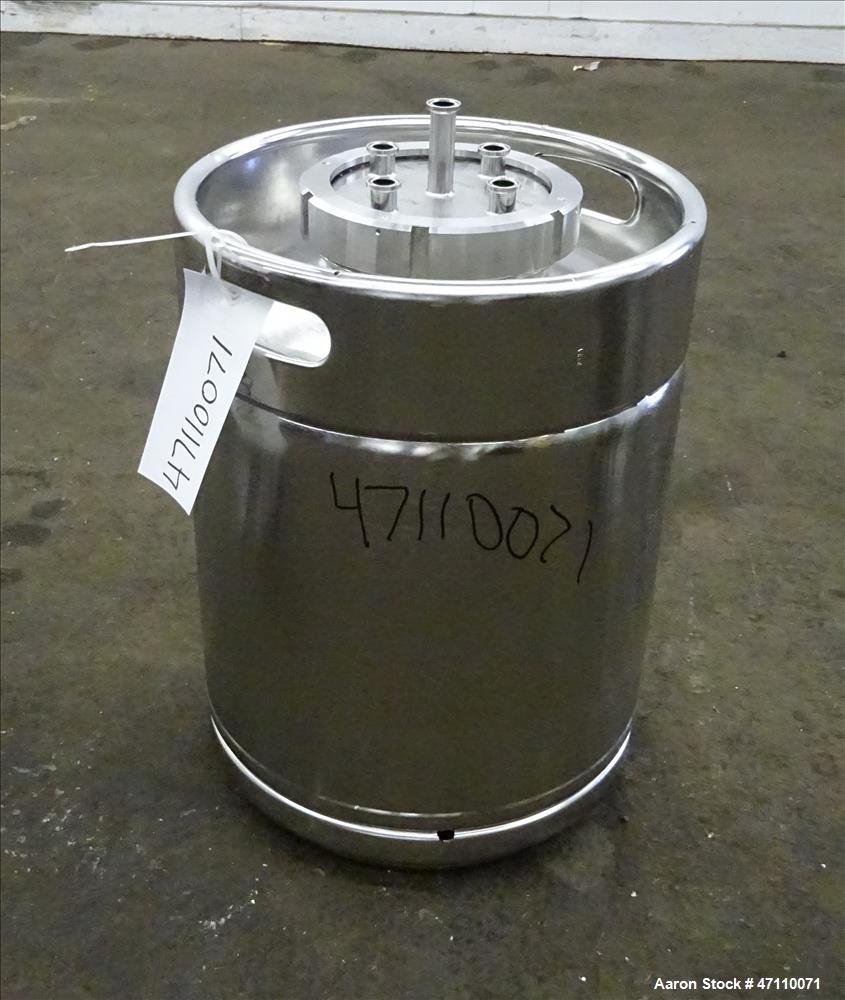 Used- Bolz Rutten Sterile Storage Systems Pressure Tank, 13.2 Gallon