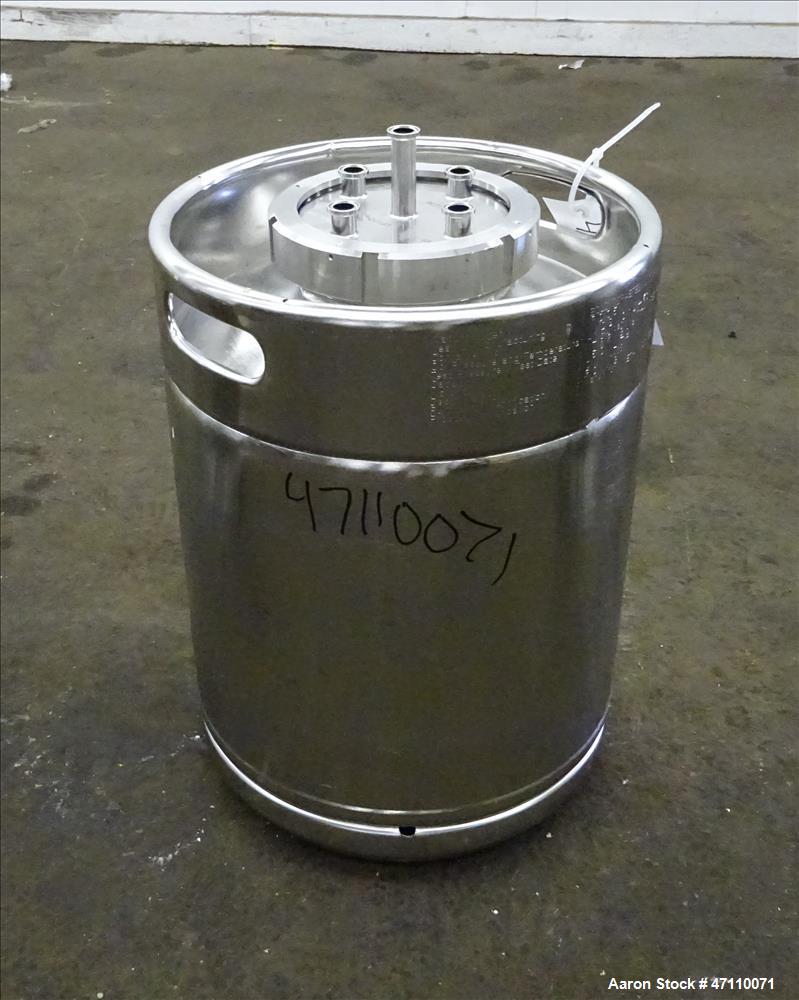 Used- Bolz Rutten Sterile Storage Systems Pressure Tank, 13.2 Gallon