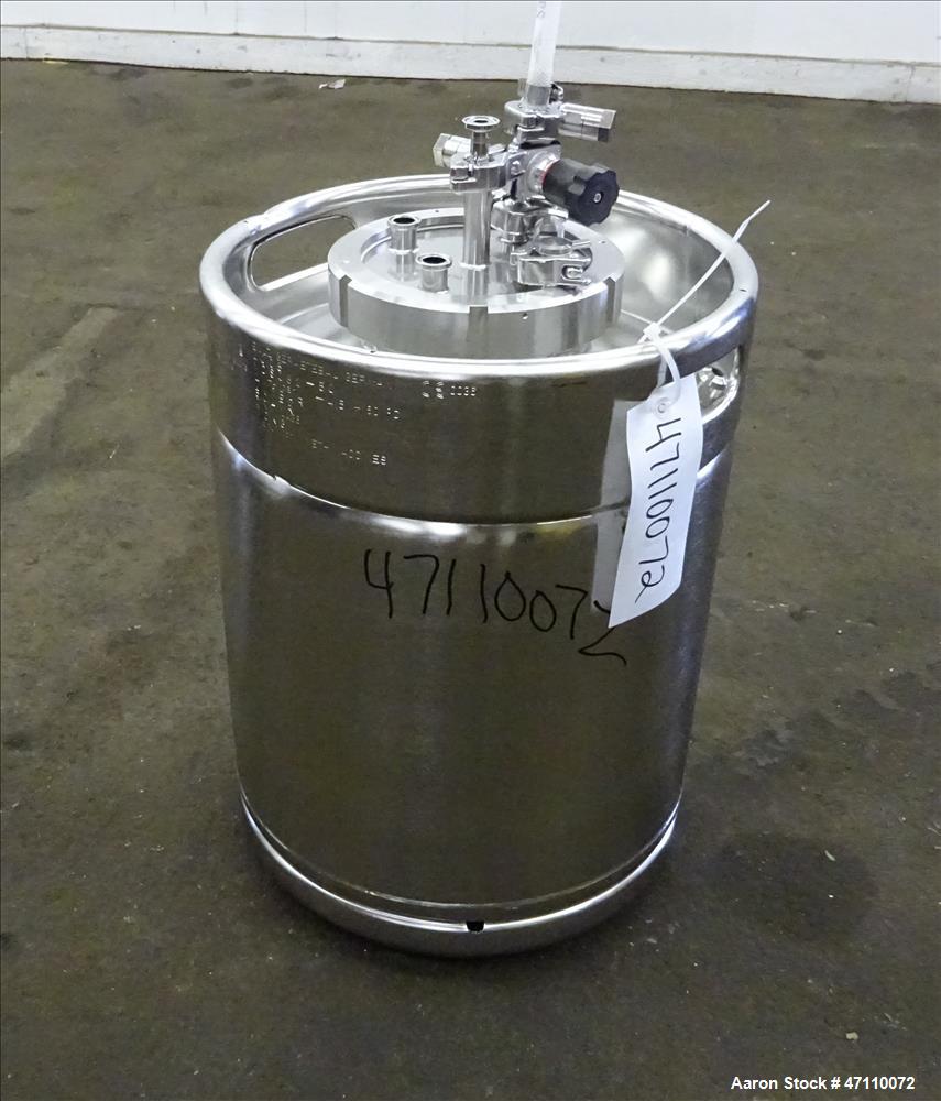 Used- Bolz Rutten Sterile Storage Systems Pressure Tank, 13.2 Gallon