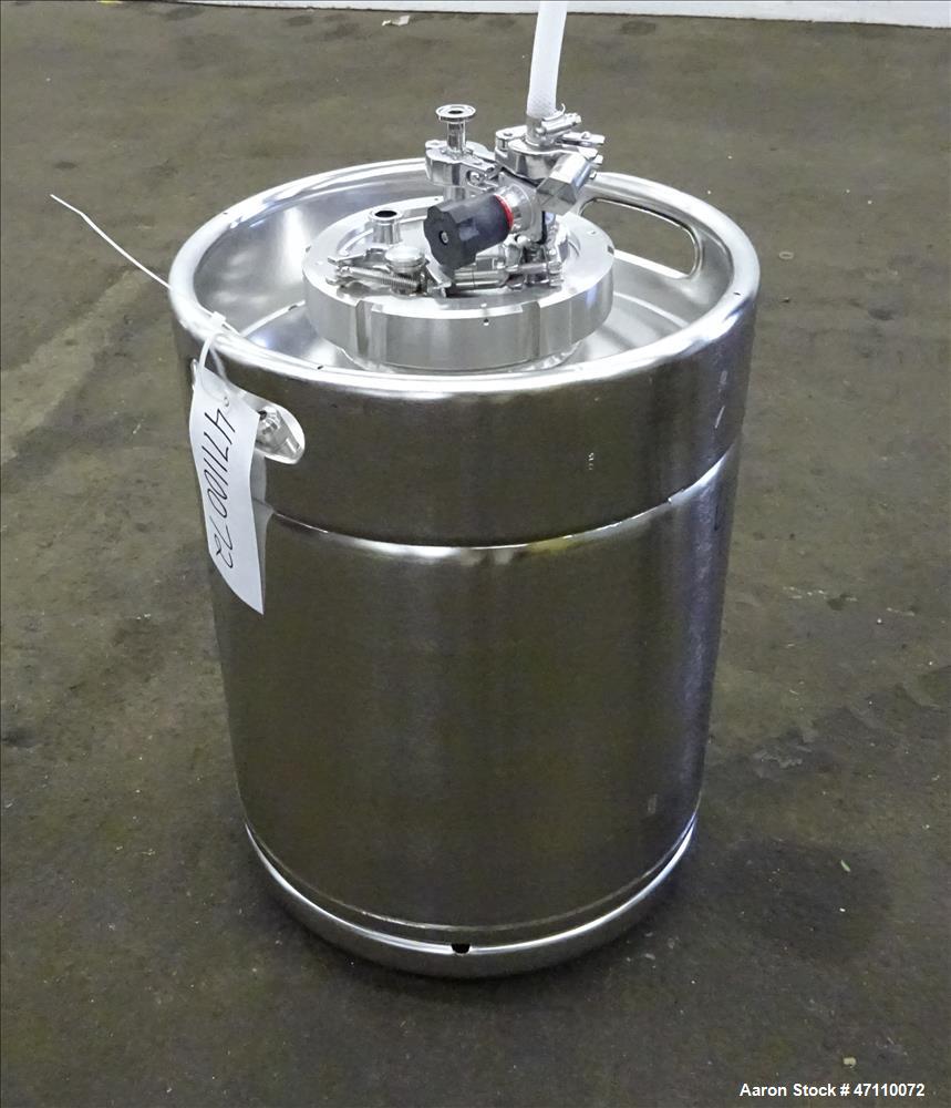 Used- Bolz Rutten Sterile Storage Systems Pressure Tank, 13.2 Gallon