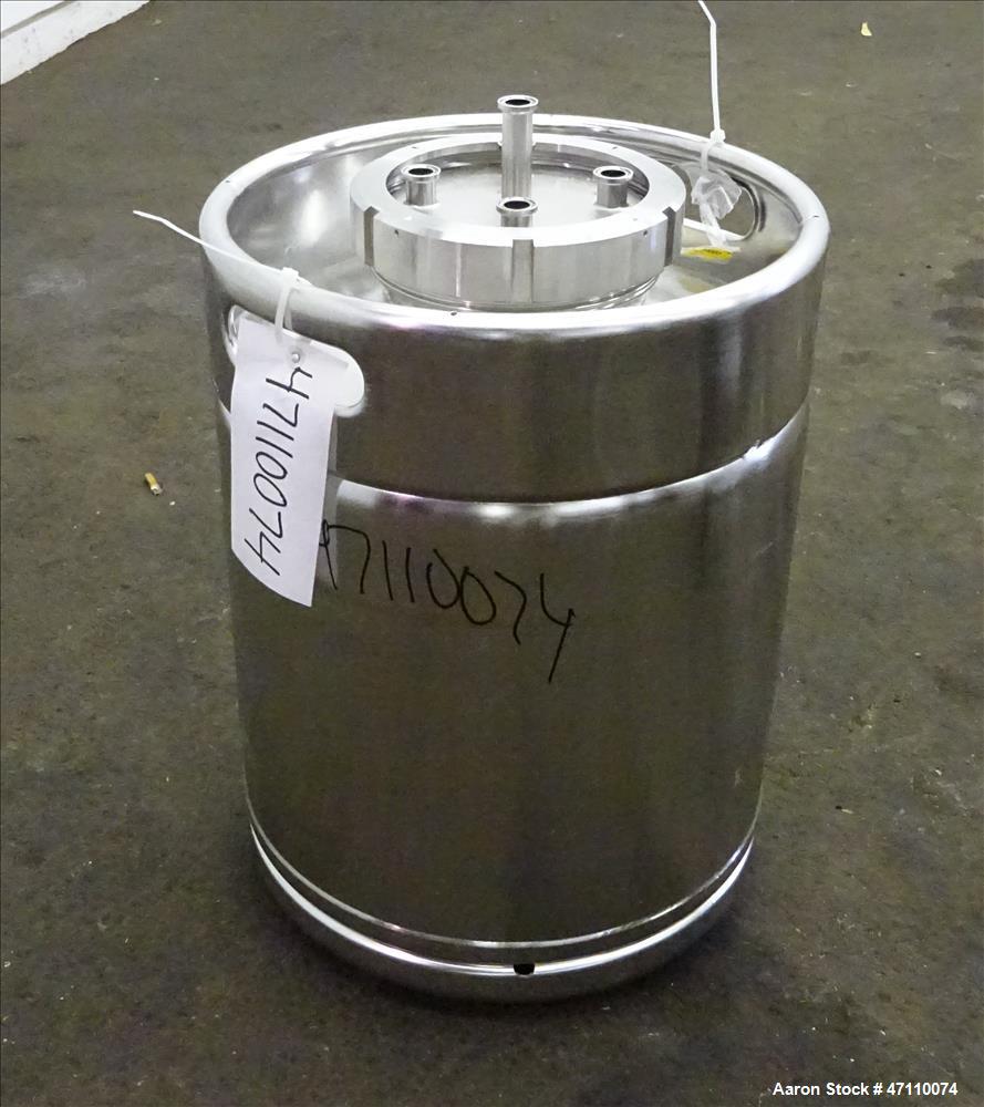 Used- Bolz Rutten Sterile Storage Systems Pressure Tank, 13.2 Gallon