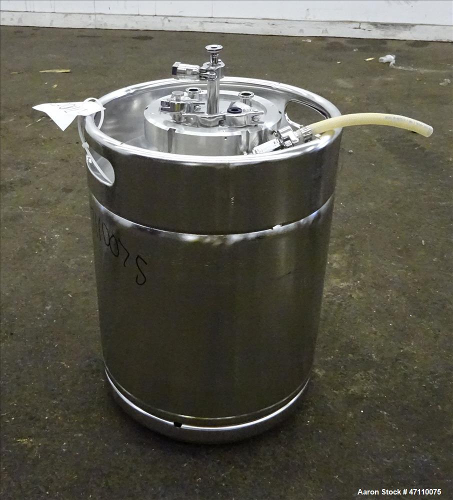 Used- Bolz Rutten Sterile Storage Systems Pressure Tank, 13.2 Gallon