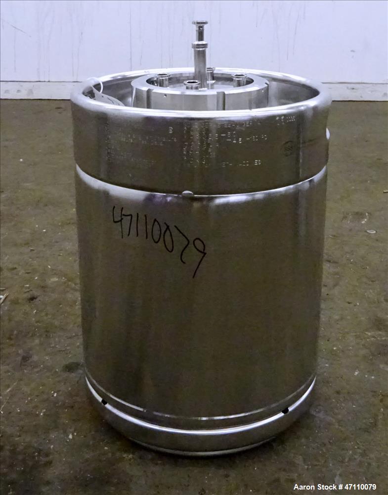 Used- Bolz Rutten Sterile Storage Systems Pressure Tank, 13.2 Gallon