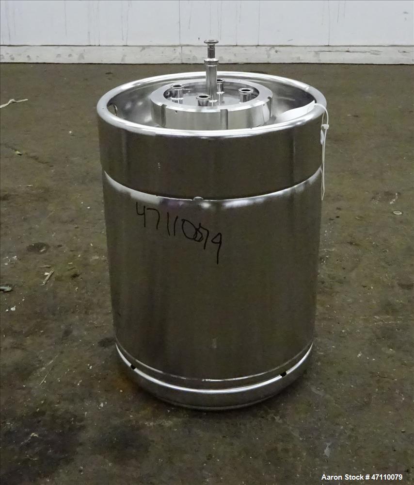 Used- Bolz Rutten Sterile Storage Systems Pressure Tank, 13.2 Gallon