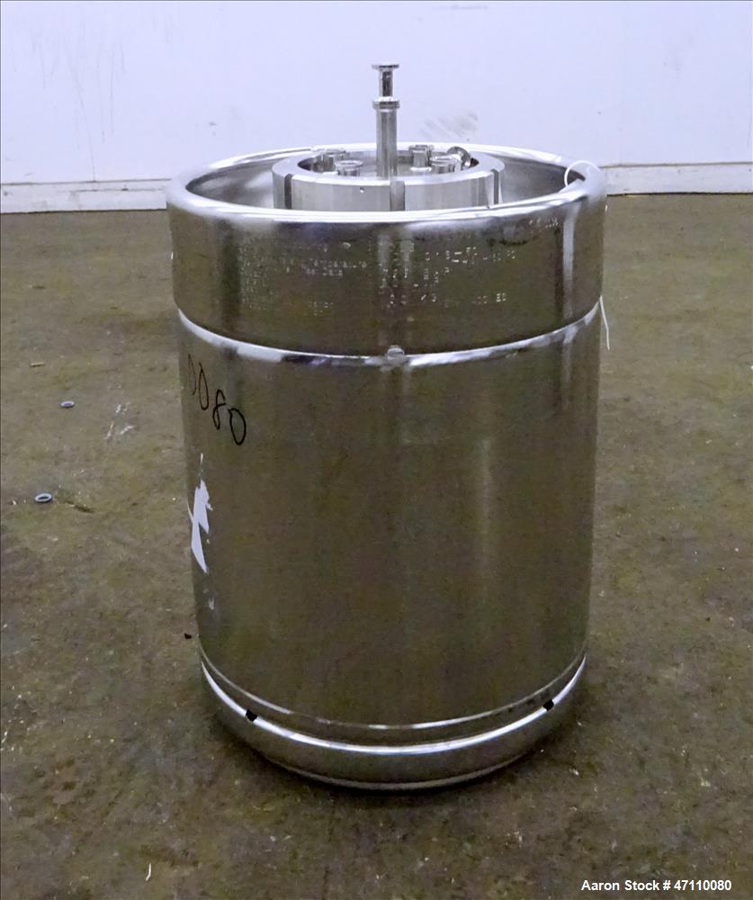 Used- Bolz Rutten Sterile Storage Systems Pressure Tank, 13.2 Gallon