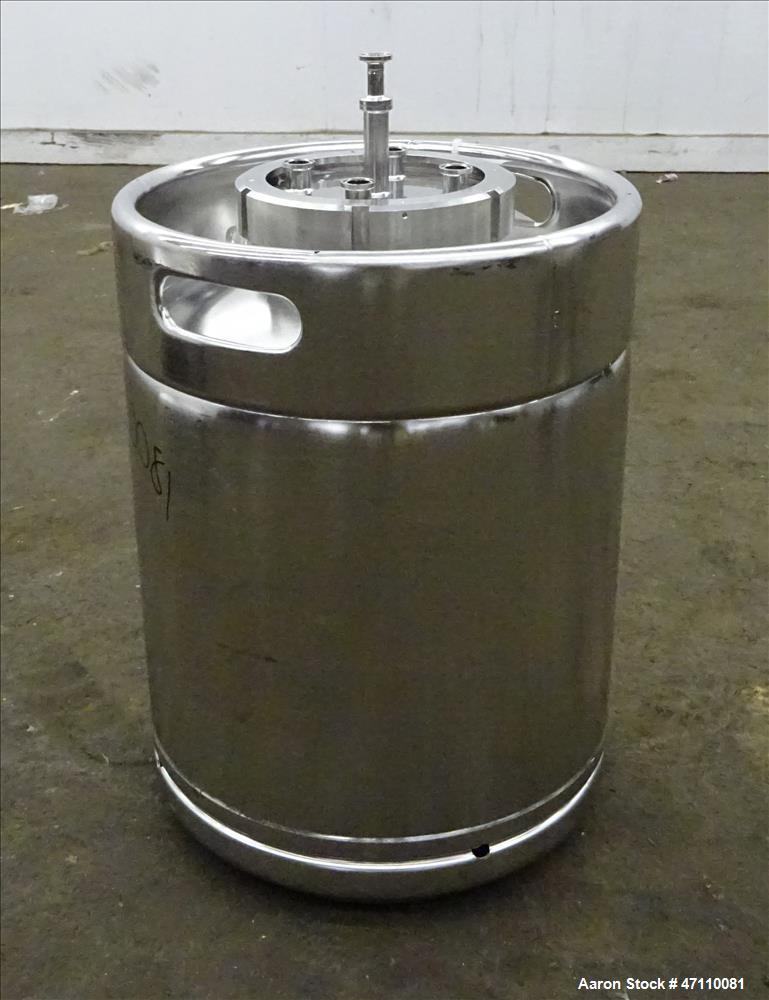 Used- Bolz Rutten Sterile Storage Systems Pressure Tank, 13.2 Gallon (50 Liter) Capacity, 316L Stainless Steel, Vertical. Ap...