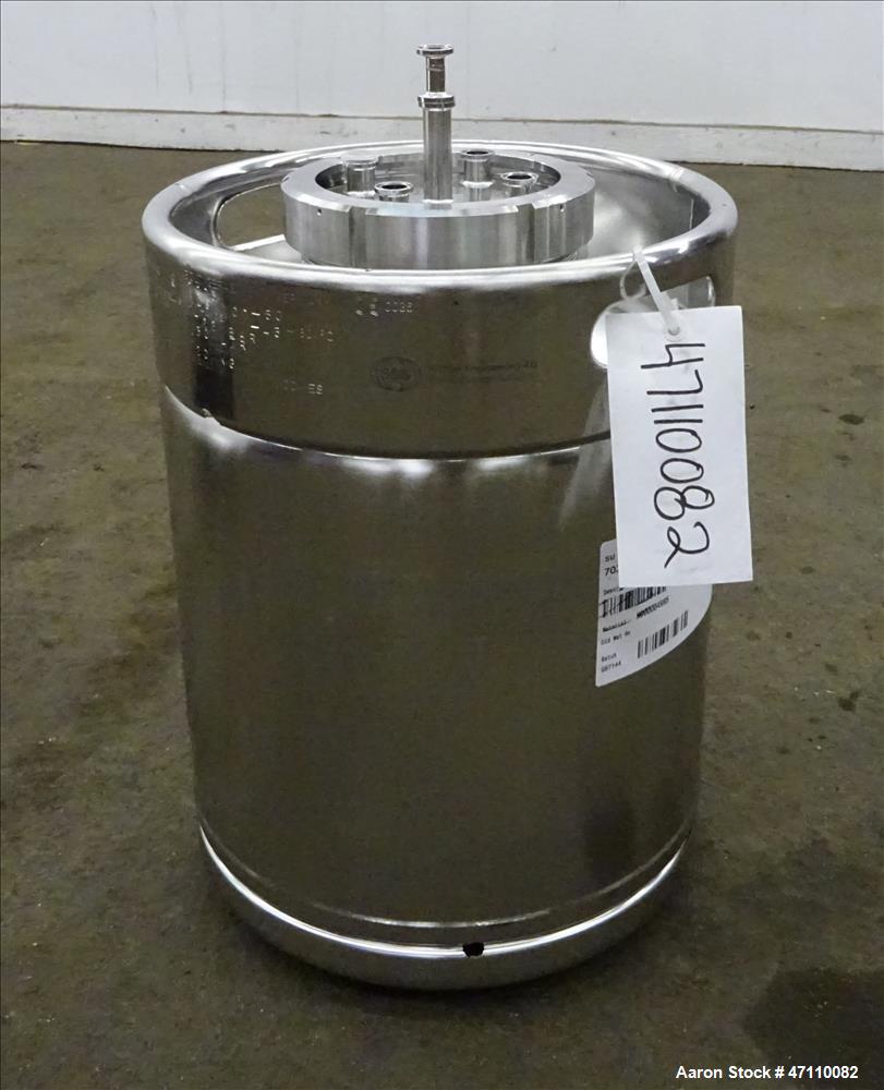Used Bolz Rutten Sterile Storage Systems Pressure Tank, 13.2 Gallon