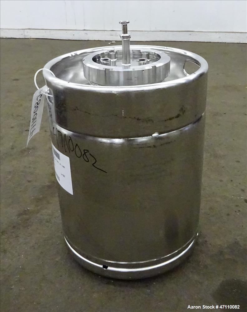 Used- Bolz Rutten Sterile Storage Systems Pressure Tank, 13.2 Gallon