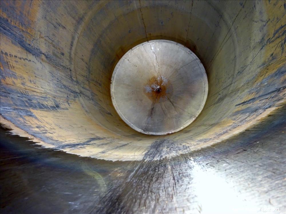 Used Sani-Tanks Tank, Approximate 400 Gallon, 304 Stainless Steel, Vertical.