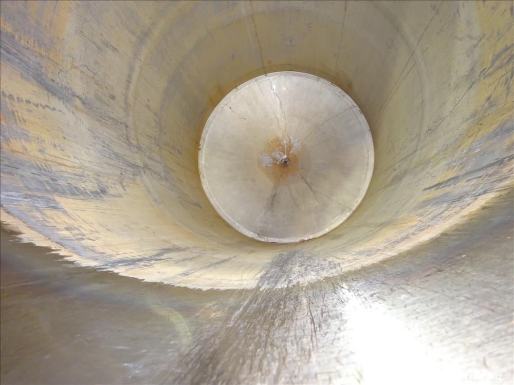 Used Sani-Tanks Tank, Approximate 400 Gallon, 304 Stainless Steel, Vertical.