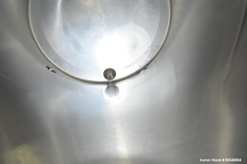 Used Scherping Systems Tank, 200 Gallon, Model C2552A, Stainless Steel, Vertica