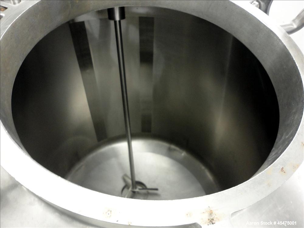 Used 850 liter Stainless Steel Scherping Systems Tank, Model MT-850L