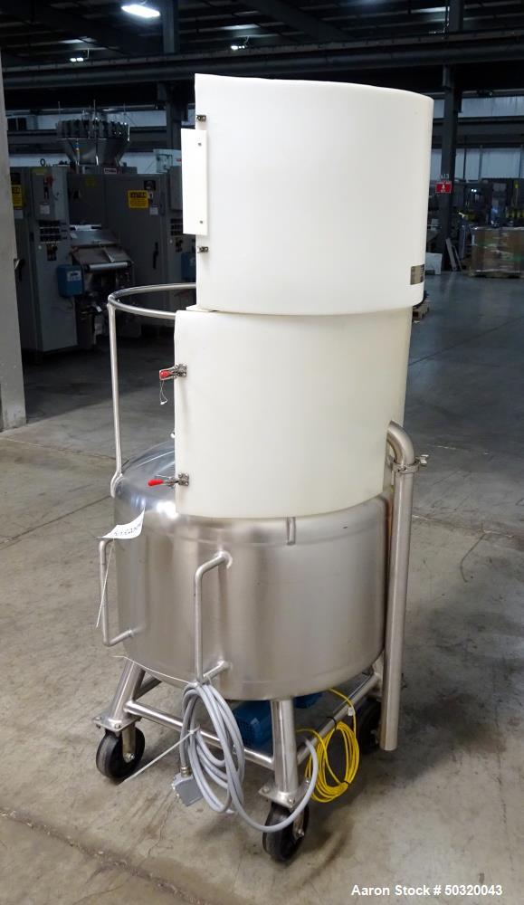 Used- Sharpsville Pressure Mix Tank, 200 Liter, Model 200 Liter