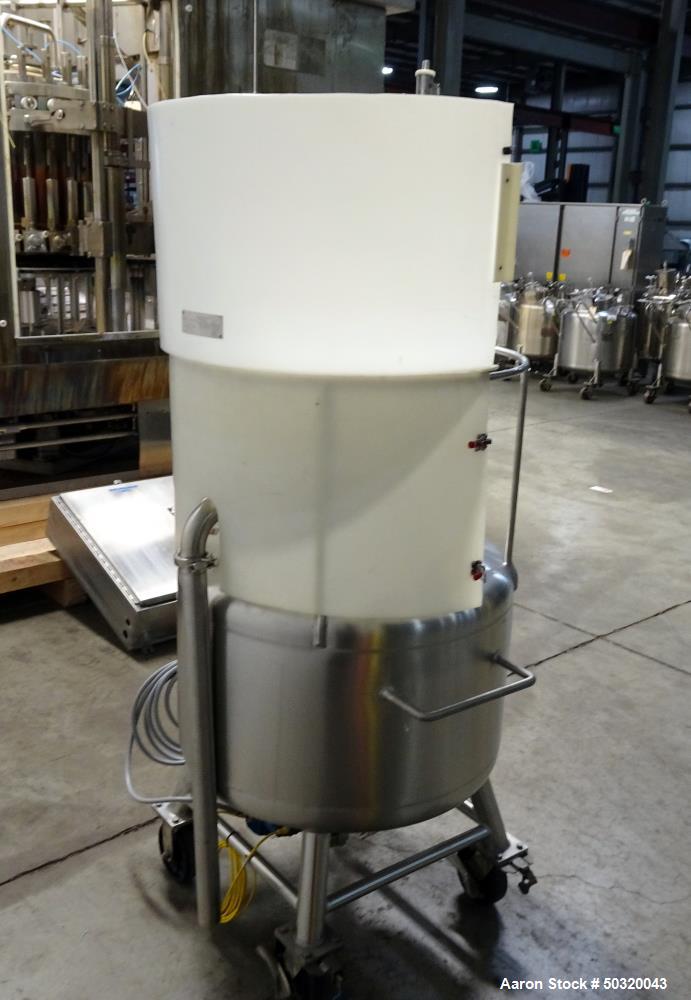 Used Sharpsville Pressure Mix Tank, 200 Liter, Model 200 Liter