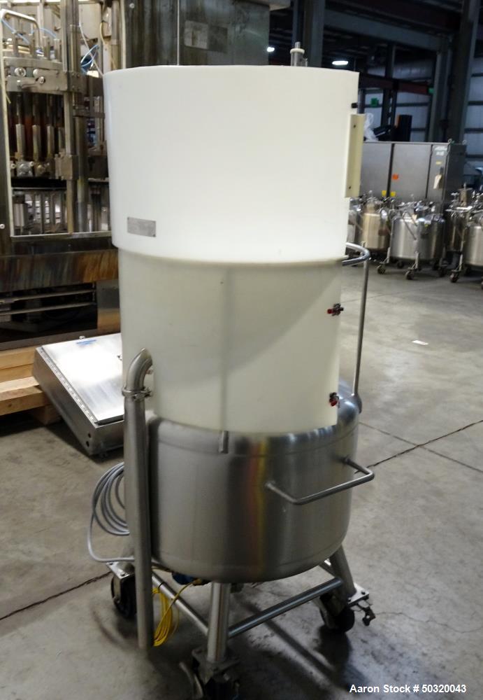 Used- Sharpsville Pressure Mix Tank, 200 Liter, Model 200 Liter