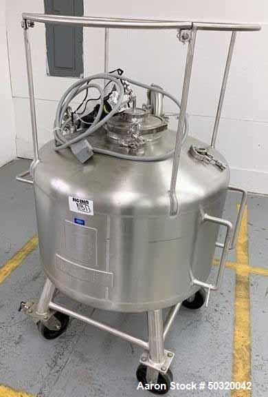 Used Sharpsville Pressure Mix Tank, 200 Liter, Model 200 Liter