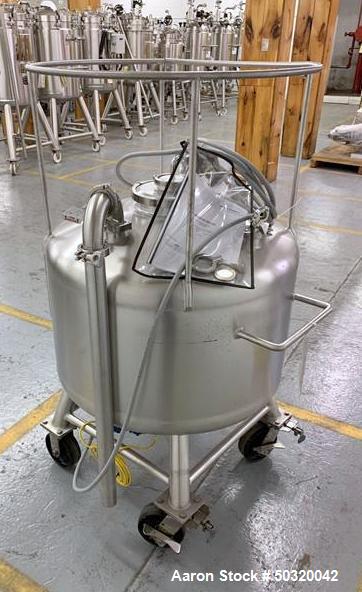 Used Sharpsville Pressure Mix Tank, 200 Liter, Model 200 Liter