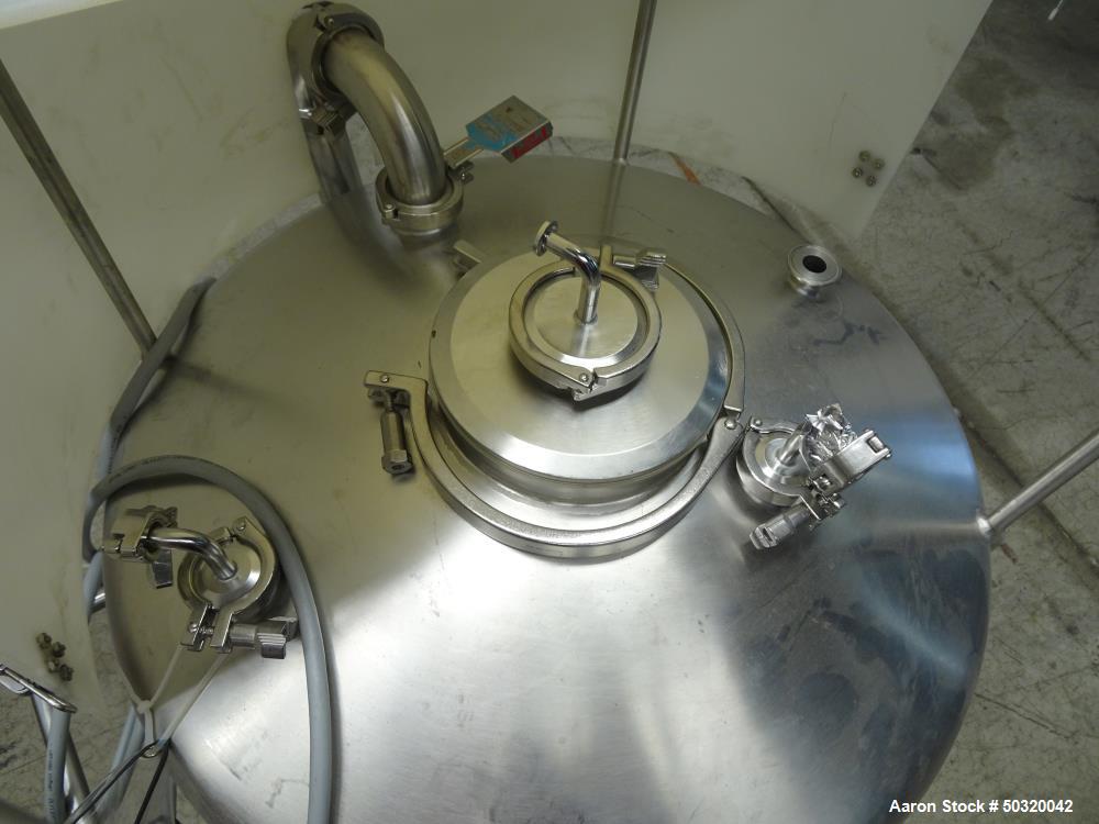Used Sharpsville Pressure Mix Tank, 200 Liter, Model 200 Liter