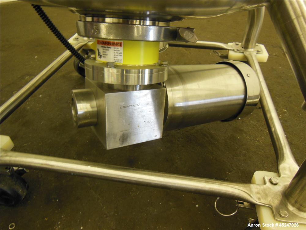 Used 300 Liters Stainless Steel Stainless Fabrication SFI Pressure Tank, Model 