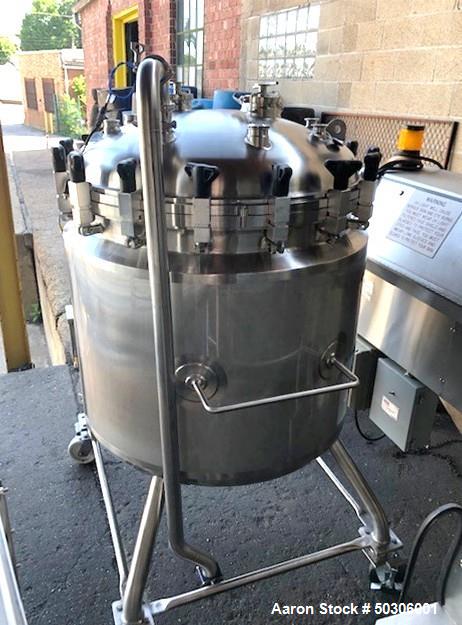 Used Stainless Steel Fabrication Inc Pressure Tank, Approximately 132 Gallon (5