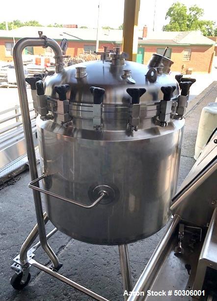 Used Stainless Steel Fabrication Inc Pressure Tank, Approximately 132 Gallon (5