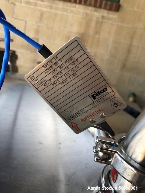 Used Stainless Steel Fabrication Inc Pressure Tank, Approximately 132 Gallon (5