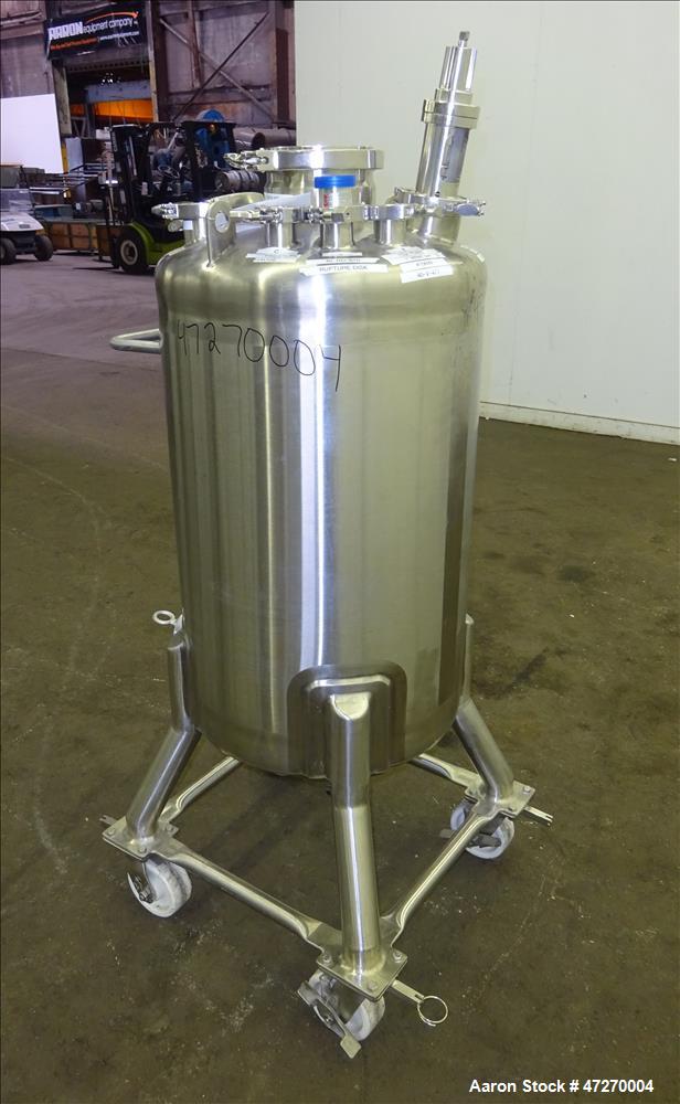 Used Stainless Steel Technology Pressure Tank, Approximate 32 Gallon (120 Liter