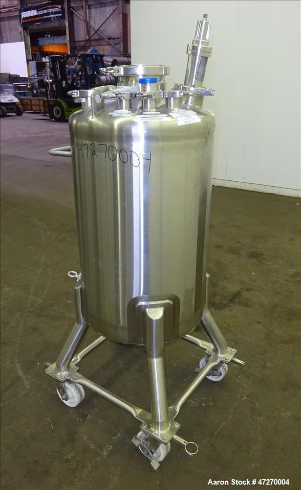 Used- Stainless Steel Technology Pressure Tank, Approximate 32 Gallon (120 Liter