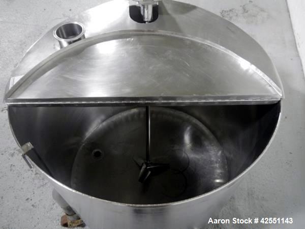Used 100 Gallon Stainless steel Stapco Tank, Model 100OV