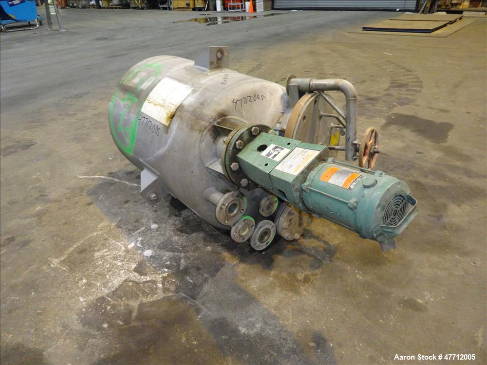 Used Steel-Pro Incorporated Pressure Tank, 100 Gallon, 316 Stainless Steel, Ver