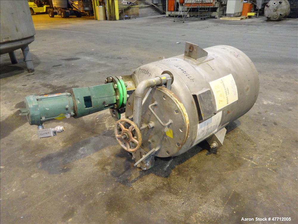 Used Steel-Pro Incorporated Pressure Tank, 100 Gallon, 316 Stainless Steel, Ver